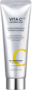 Missha Vita C Plus Spumă de curățare Clear Complexion, 120 ml