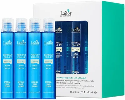 La'dor Fiolă pentru păr Perfect Hair Fill-Up, 4 x 13 ml