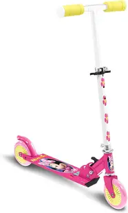 Trotineta pliabila cu 2 roti 3 ani +, multicolor, ghidon ajustabil, Minnie Mouse