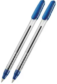 Set de stilouri Corvina Teknoball - 1.0 mm, 2 bucăți, albastru