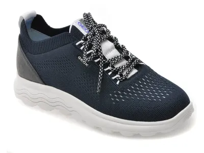 Pantofi sport GEOX bleumarin, D15NUA, din material textil