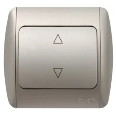 Zirve Intrerupator Cap Cruce ST Gri Metalizat