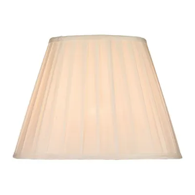 Abajur Siam Cream Cotton Tapered Drum Shade 35cm