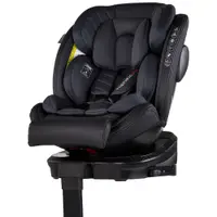 Scaun auto pentru copii Chipolino Hypnotic Plus Charcoal, I-Size, 40-150 cm, cu sistem Isofix si sezut rotativ