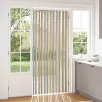 vidaXL Perdea pentru insecte din chenille Gri și Bej 100 x 220 cm