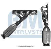 Catalizator EURO 4 potrivit BMW Seria 1 (E81), 1 (E87), 3 (E90), 3 (E91) 1.6 2.0 2004-2011