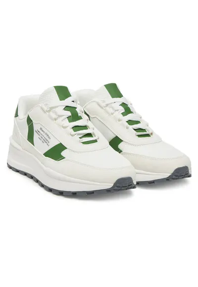 Pantofi sport barbati - alergare - alb - piele naturala