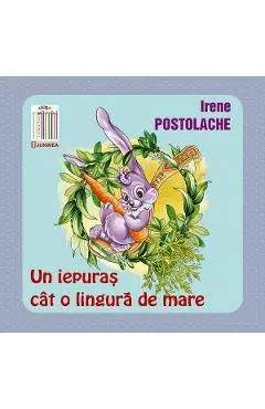 Un iepuras cat o lingura de mare