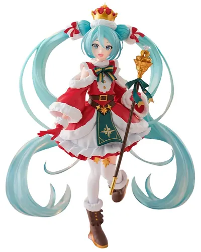 Statuetă Sega Animation: Hatsune Miku - Christmas Miku, 27 cm