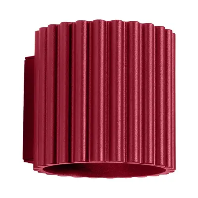 Aplică de perete burgundy ø 10 cm Zora – Sollux