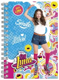 Carnetel cu spirala, format A6 Derform - Soy Luna