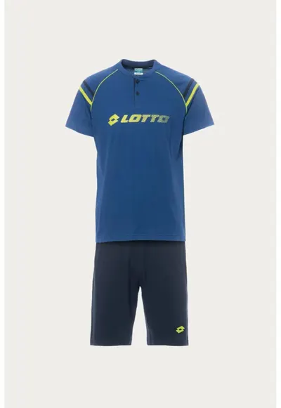 Pijamale barbati LP1192/C - Albastru