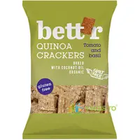 Crackers cu Quinoa, Rosii si Busuioc fara Gluten Ecologici/Bio 100g