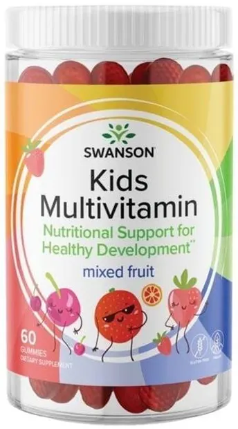 Kids Multivitamin, 60 comprimate masticabile, Swanson