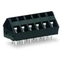 THR PCB terminal block; 2.5 mm²; Pin spacing 5/5.08 mm; 9-pole; CAGE CLAMP®; commoning option; 2,50 mm²; black
