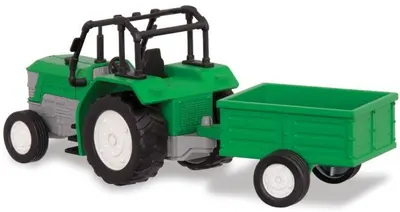 Jucarie pentru copii Battat - Mini tractor cu remorca