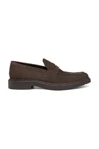 Geox loafers slip-on pentru bărbați din piele întoarsă U MASSIMIANO