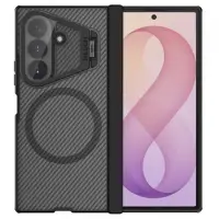 Husa MagSafe pentru Samsung Galaxy Z Fold8 Ultra F976, Nillkin, CamShield Pro with Transparent Lens Cover, Neagra/Transparenta