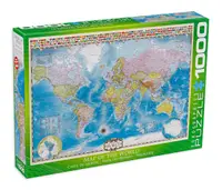 Puzzle Eurographics din 1000 de piese - Harta lumii