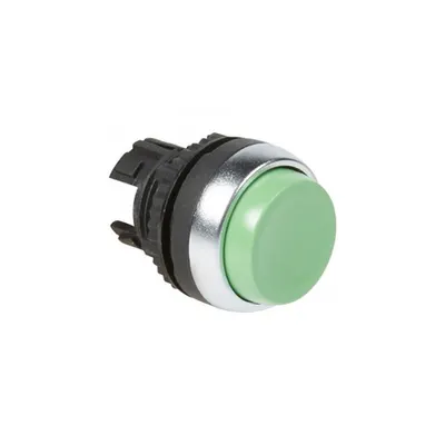 Osmoz non illuminated spring return head - projecting u009DØ22 - verde