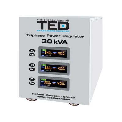 STABILIZATOR tensiune trifazat 380V 24 kw 30Kva