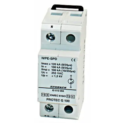Descarcator N-PE 100kA cl.I/B