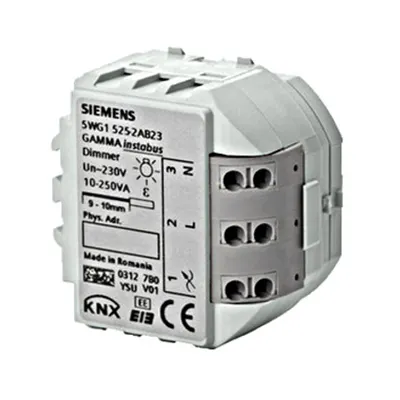 Dimer universal‚ 1 x 230 V c.a.‚ 250 VA, sarcină R,L,C