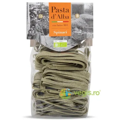 Paste Tagliatelle din Grau Dur si Spanac Ecologice/Bio 250g