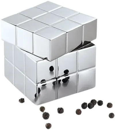Moară de sare sau piper Philippi - Cube, 5 x 5 x 5 x 5 cm