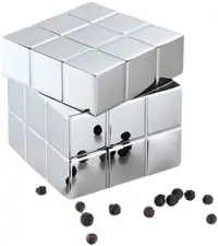 Moară de sare sau piper Philippi - Cube, 5 x 5 x 5 x 5 cm