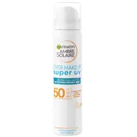 Spray pentru fata Ambre Solaire Over Makeup SPF50+, 75ml, Garnier