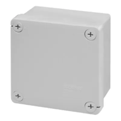 Doza de legaturi100x100x50mm IP55 GW 650°C HALOGEN FREE GREY ENGINEERING PLASTIC