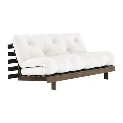 Canapea albă extensibilă 160 cm Roots – Karup Design