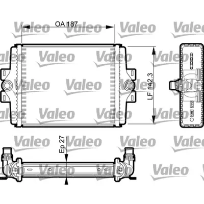 Radiator, racire motor VALEO 735467