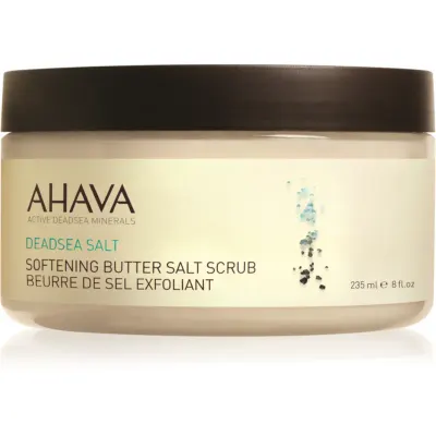 AHAVA Dead Sea Salt unt calm de exfoliere cu sare din Marea Moarta 220 g