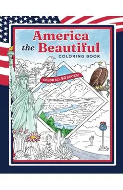 America the Beautiful Coloring Book