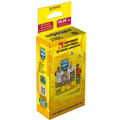 Set cartonase, Panini, Ecoblister, FIFA 365 Adrenalyne 2025-2026