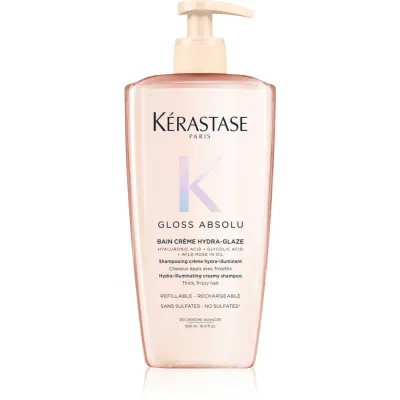 Kérastase Gloss Absolu Créme Bain Hydra-Glaze șampon de baie pentru un par stralucitor si catifelat 500 ml