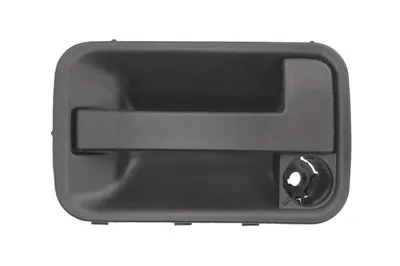 Maner usa Stanga Fata potrivit PEUGEOT 806, EXPERT 1994-2003 - (exterior, cu gaura pentru incuietoare; negru)