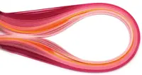 Panglici pentru quilling Em art - 3 mm/39 cm, multicolor(100 buc.)