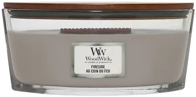 Lumânare parfumată WoodWick Fireside, 453.6 g
