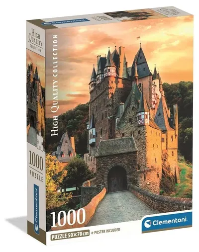 Puzzle Clementoni de 1000 piese - Ora de aur la castelul Eltz
