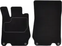Covorase auto (fata, velur, 2 bucati, culoare negru) MERCEDES SL (R230) intre 2001-2012