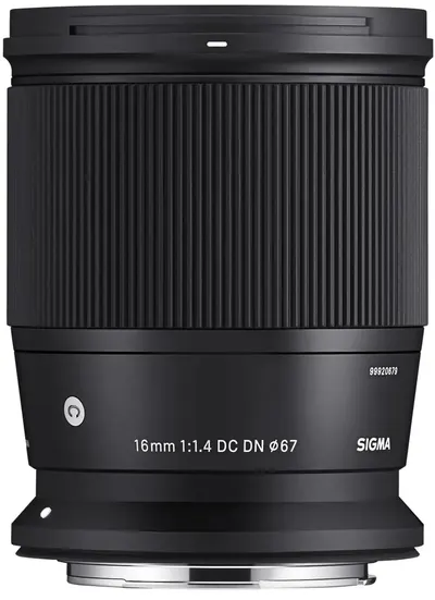 Obiectiv Sigma - 16mm, f/1.4 DC DN Contemporary, Canon RF-Mount