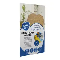 DuvoPlus Hartie Abraziva pentru Colivie, 8 buc, 21x35 cm