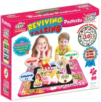 Jagu Educational Talking Puzzle - Prințese, 20 de piese
