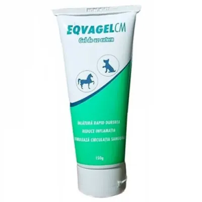 Gel antiinflamator pentru caini cabaline Eqvagel 150 gr