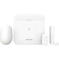 Sistem alarma antiefractie wireless Hikvision AX PRO DS-PWA96-KIT-WE, LAN, WiFi, GSM 3/4G, 32 partitii, 96 zone/iesiri, 48 utilizatori, 868 MHz