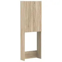 vidaXL Dulap pentru toaletă DELFT Stejar Sonoma 66 x 25,5 x 190 cm