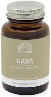 GABA with Zinc & Vitamin B1, 60 tablete, Mattisson Healthstyle
